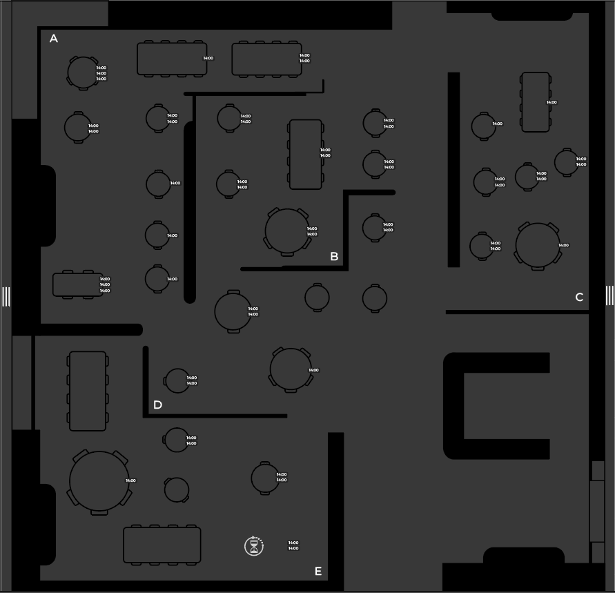 Bare floorplan structural view